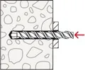 Produktbild: Fischer Bolzenanker Verankerung Anker M8 Edelstahl Faz Ii Plus 8/5 K R