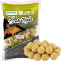 Produktbild: Balzer Matze Koch Boilies Clevere Kugeln - Karpfen-Köder, Futterboilies zum Anfüttern von Karpfen, 1kg (Leber-Knoblauch (Creme))