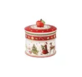 Produktbild: Villeroy & Boch Vorratsdose Winter Bakery Delight kleine Gebäckdose, Porzellan, (1-tlg), Premium Porcelain, 1 Stck, Handwäsche empfohlen