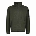 Produktbild: CMP Knit-Tech Melange Herren Fleecejacke (Oliv 54) Fleecejacken 3H60747N