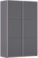 Produktbild: rauch Schwebetürenschrank Kleiderschrank Drehtürenschrank Schrank Garderobe KRONACH (in 3 Ausstattungen BASIC/CLASSIC/PREMIUM, Breiten 131/175/218/261 cm) optional ohne, mit 1 oder 2 Spiegel, viel Stauraum MADE IN GERMANY