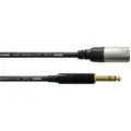 Produktbild: Cordial CFM 1,5 MV Stereoklinke/XLR Kabel 1,5 m Schwarz