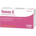 Produktbild: Vomex A Kinder-Suppositorien 40 mg 10 St