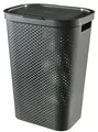 Produktbild: Curver Wäschebehälter Wäschekorb Wäschesammler INFINITY 59L Dunkelgrau Korb