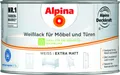 Produktbild: Alpina Weißlack für Möbel und Türen 300ml extra matt