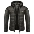 Produktbild: Amaci&Sons Steppjacke Steppjacke TOWSON Herren Outdoor Basic Patch Jacke schwarz XXL
