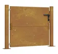 Produktbild: vidaXL Gartentor Gartentor 100x75 cm Cortenstahl