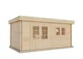 Produktbild: Alpholz Gartenhaus Holz Spree A, BxT: 520x320 cm, in Naturbelassen mit 28mm Wandstärke