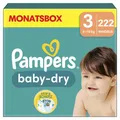 Produktbild: Pampers® Windeln Baby Dry Größe 3 222ST für Babys und Kleinkinder (4-18 Monate) 8006540785003