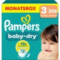 Produktbild: PAMPERS Baby Dry Gr.3 Midi 6-10kg MonatsBox 222 Stück