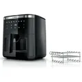 Produktbild: Bosch Serie 6 MAF671B1 Fritteuse Einzelbild 7,2 l Eigenständig 1800 W Heißluftfritteuse Schwarz - Schwarz
