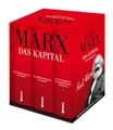 Produktbild: Karl Marx: Das Kapital (Vollständige Gesamtausgabe): 3 Bände im Schuber