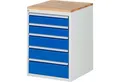 Produktbild: RAU Hängeregisterschrank Schubladenschrank 580x650x825mm B-Top-25mm 7xSchublade-TA lichtgrau/en