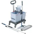 Produktbild: Vileda US Pro Doppelfahreimer Ready-to-Go Set (Trio) Doppelfahreimer Set mit Trio Mop Doppelfahreimer