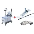 Produktbild: Reinigungswagen Vileda UltraSpeed Pro Doppeleimer Ready TRIO-Eimerwagen SET