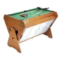 Produktbild: Nils Sdg Set Tisch Zum Spielen Von 3in1 Billard Tischfussball Air Hockey Fun (19-0-050)