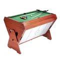 Produktbild: NILS FUN Spieltisch 3-in-1 Tischspiele Set, (Spar-Set, 1-tlg), Billard, Tischfußball, Air-Hockey