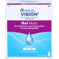 Produktbild: Hylo-Vision Gel Multi Augentropfen – Intensive Befeuchtung & langanhaltende Linderung bei gereizten oder irritierten Augen & starkem Trockenheitsgefühl, hochviskos, geeignet bei Kontaktlinsen, 2x10 ml