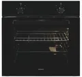 Produktbild: Exquisit EBE255-020 EEK: A Einbaubackofen, 59,5 cm breit, 59 L, Ober & Unterhitze, schwarz
