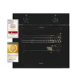 Produktbild: Exquisit Einbaubackofen EBE255-020 schwarz | Energieeffizienzklasse A | 59,0 l Garraum | Einbaubackofen 60 cm