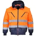 Produktbild: PORTWEST® Warnschutz Pilotenjacke 3in1 PJ50, orange/marine PJ50 , 1 Stück, Größe: L