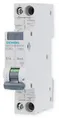 Produktbild: Siemens 5SV1316-6KK16 FI/LS kompakt Schalter 1P+N, 6kA, Typ A, 30mA, B-Charakter