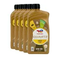 Produktbild: TOTAL Quartz Ineo FDE SAE 0W-30 Motorenöl Ford WSS-M2C950-A, 5x1 Liter