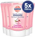 Produktbild: Sagrotan No-Touch Nachfüller Cashmere and Rose Seifenspender 5 x 250 ml 5er Pack