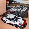 Produktbild: LEGO TECHNIC 42096 Porsche 911 RSR komplett + Anleitung + OVP