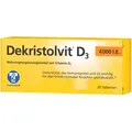 Produktbild: Dekristolvit D3 4000 I.E. Tabletten 30 St