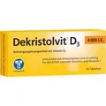 Produktbild: DEKRISTOLVIT D3 4000 I.E. Tabletten 30 St. PZN 10818575
