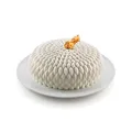Produktbild: Silikomart 20.408.13.0065 HONORE Silikonform Ø190 h 70 mm, Silikon, Cream, HONORÉ