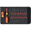 Produktbild: Wiha Schraubendreher und Bit Set slimVario® gemischt 18-tlg. in Tasche