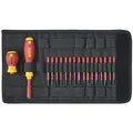 Produktbild: Wiha Schraubendreher und Bit Set slimVario® gemischt 19-tlg. inkl. Falttasche