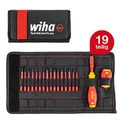 Produktbild: wiha Schraubendreher-Set slimVario electric gemischt 41231 19-tlg.
