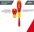 Produktbild: Wiha Schraubendreher Set 19tlg. slimVario VDE Bits Schlitz Kreuz TORX