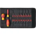 Produktbild: Wiha 41231, SlimVario® Screwdriver and Bit Set, Mixed, 18-Piece, in Bag