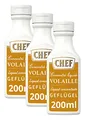 Produktbild: CHEF Flüssiges Konzentrat Geflügel, Geschmacksboost für Herzhafte Fleischgerichte, 100% Natürlicher Geschmack, 3er Pack (3 x 200ml)
