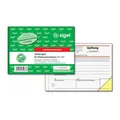 Produktbild: sigel® Quittung SD120 für Kleinunternehmer, ohne MWSt-Ausweis, fortlfd. Nummer 164896