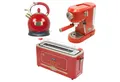 Produktbild: Kaiser Küchengeräte Espressomaschine Siebträger-Espressomaschine, 19 bar+ Retro Wasserkocher+Retro-Toaster