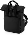 Produktbild: BagBase Freizeitrucksack Recycled Mini Twin Handle Roll-Top Backpack
