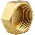 Produktbild: Kappe mit Sechskant, Innengewinde Rp 1 Zoll, Messing blank CW617N - Tecuro