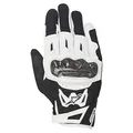Produktbild: Alpinestars Handschuhe SMX-2 AIR Carbon Motorrad Leder Mesh schwarz weiÃŸ Gr. M/8