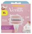 Produktbild: Gillette Venus XL „Comfortglide Spa Breeze“ Rasierklingen 8 Stück Pack