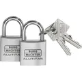 Produktbild: 2er Multipack Burg Wächter 36151 Vorhängeschloss 30.00 mm gleichschließend