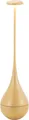Produktbild: Zafferano Dondolina - Wiederaufladbare IP65-LED-Tischlampe, kabellos, Touch-Dimmer - italienisches Design, Farbe Gold