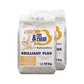 Produktbild: Cat & Clean Katzenstreu Der Extraklasse Klumpendes Einstreu Extrem Saugfähig Naturprodukt Aus Bentonit (Brilliant Plus, 20)