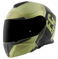 Produktbild: FC-Moto Novo Circuit Klapphelm, grün/schwarz, M (57/58)