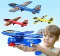 Produktbild: Joozmui Flugzeug Spielzeug für Draußen, Outdoor Spielzeug ab 3 4 5 6 7 8 Jahre Junge Outdoor Spiele für Kinder Styroporflieger Kinder Geschenk Junge 3-8 Jahre Garten Kinderspielzeug