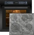 Produktbild: Kaiser EH 6306 R Elektro Einbaubackofen 60сm+KCT 6715 F Ära Glaskeramikkochfeld